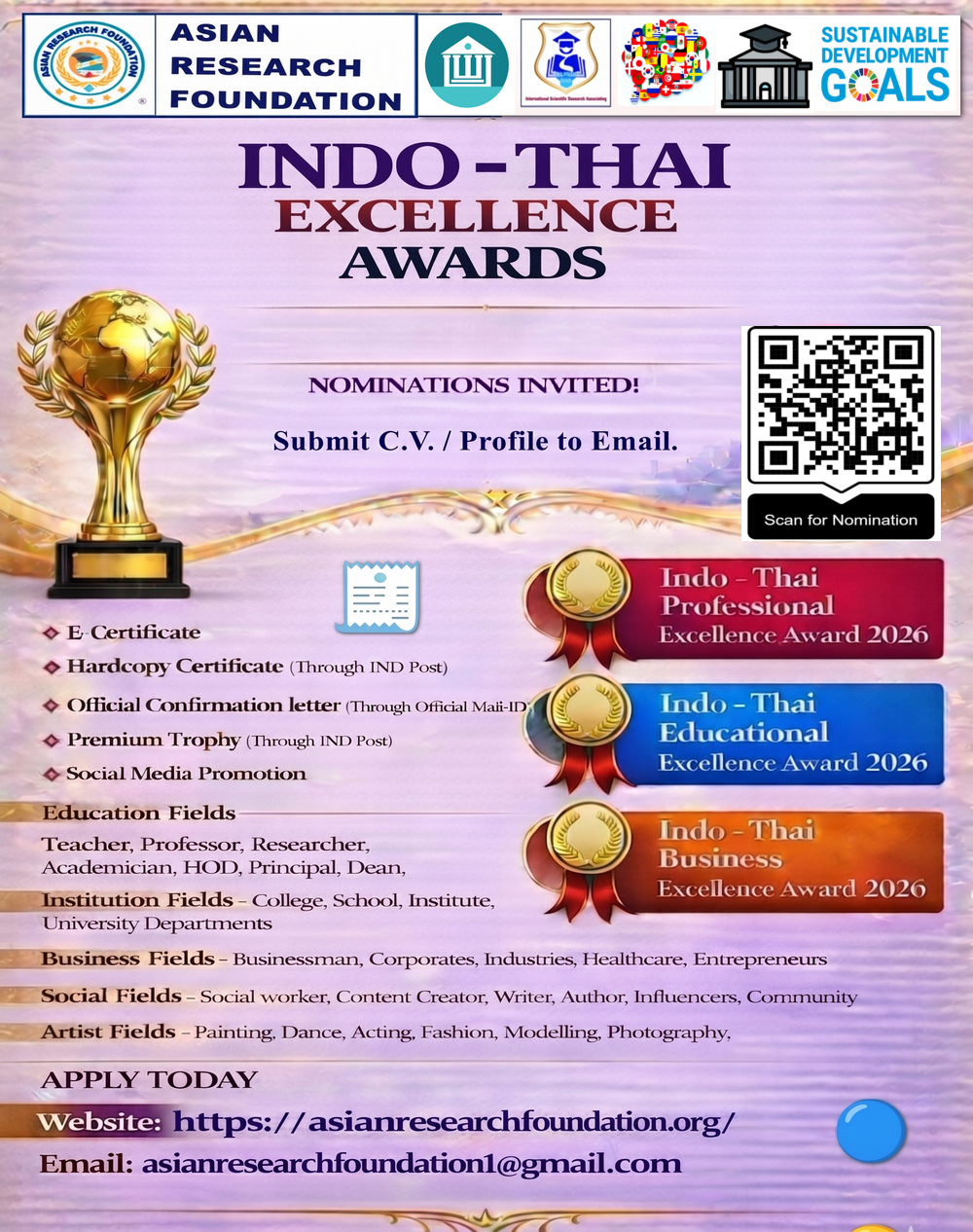 ARF-INDO-THAI AWARDS